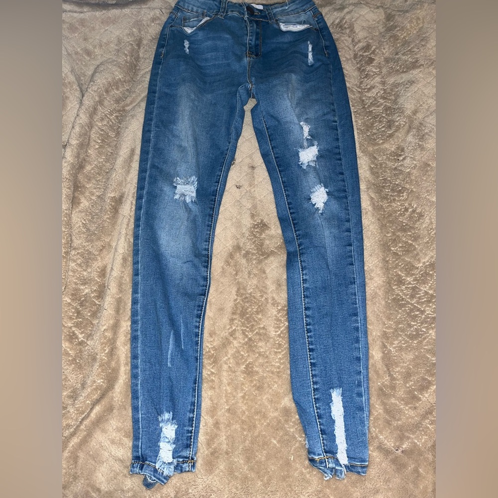 Bamboo super skinny jeans size 1/2